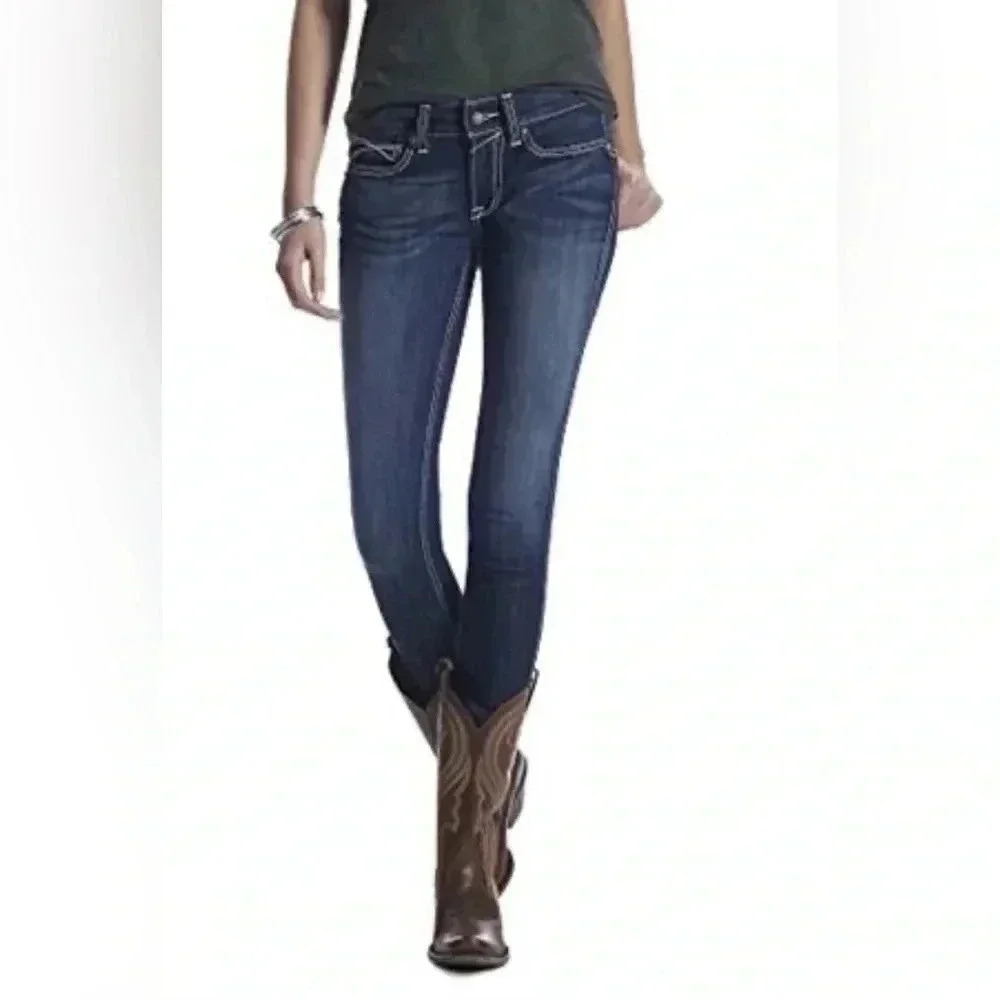 Ariat Women's Dark Blue Skinny Jeans